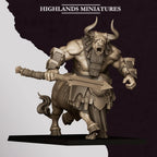 Minotaurs with Two Handed Weapons