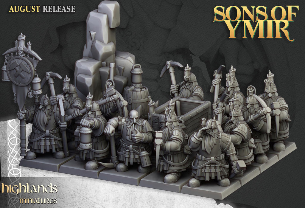Dwarf Miners