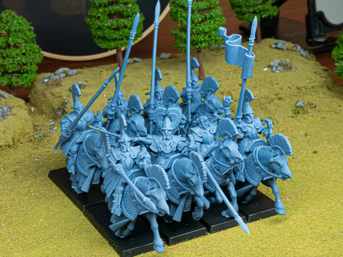 Aegean Elves Mounted Lances