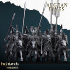 Aegean Elves Mounted Lances