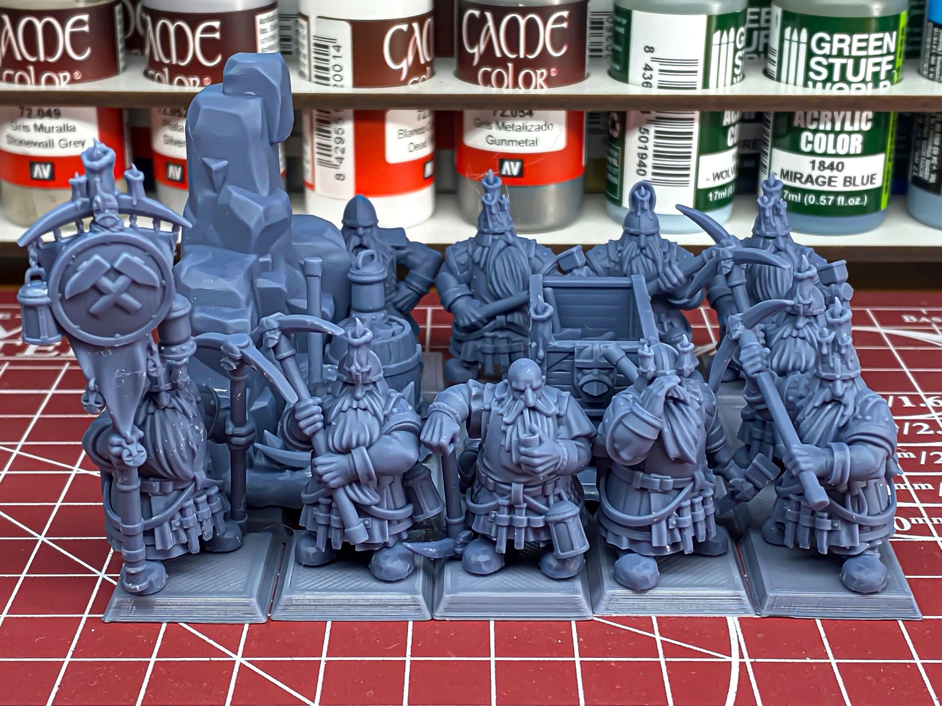 Dwarf Miners