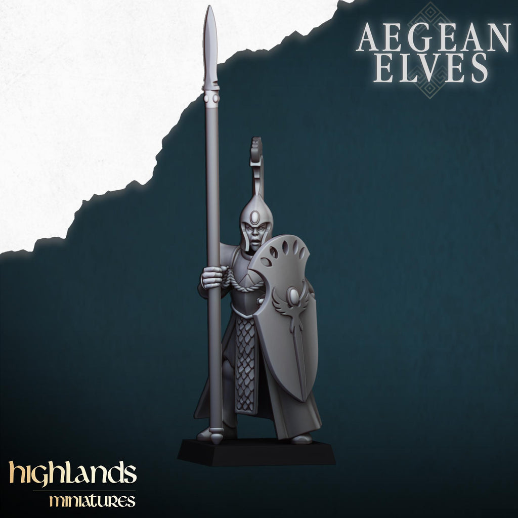 Aegean Elves Spearmen