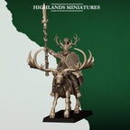Feral Elf Lord on Feral Stag