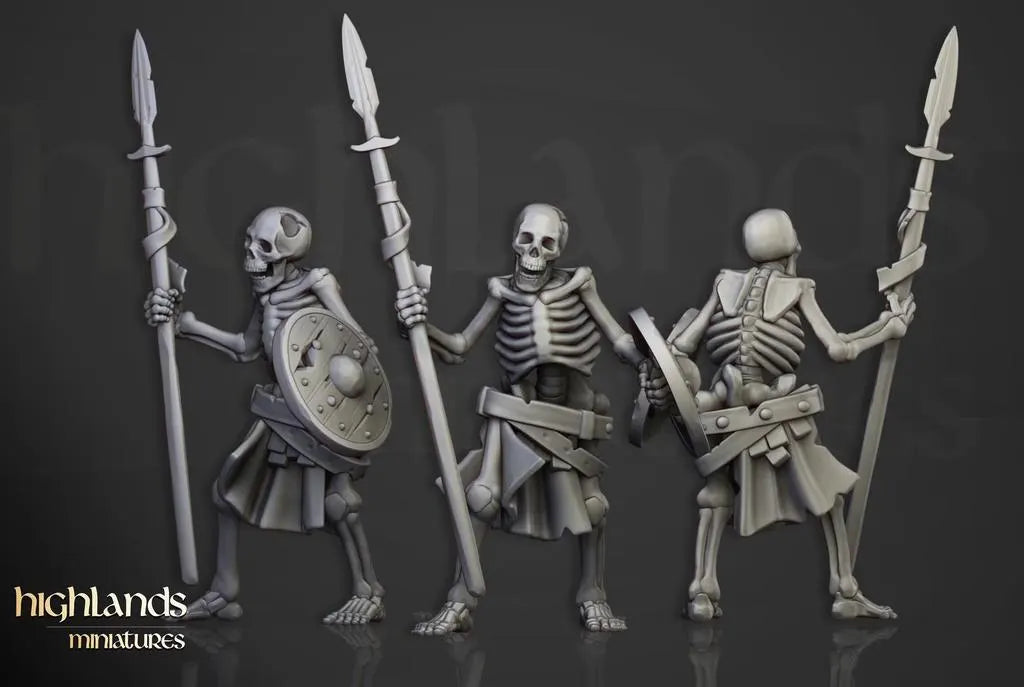 Skeleton Warriors with Spears
