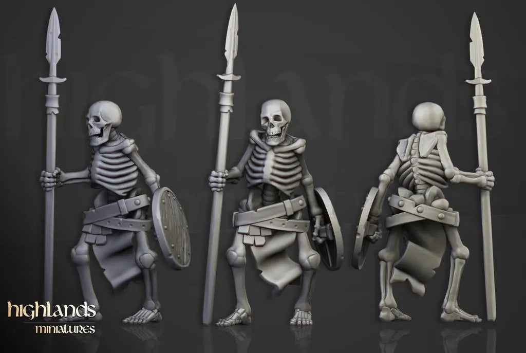 Skeleton Warriors with Spears