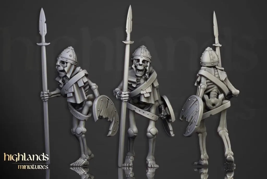 Skeleton Warriors with Spears