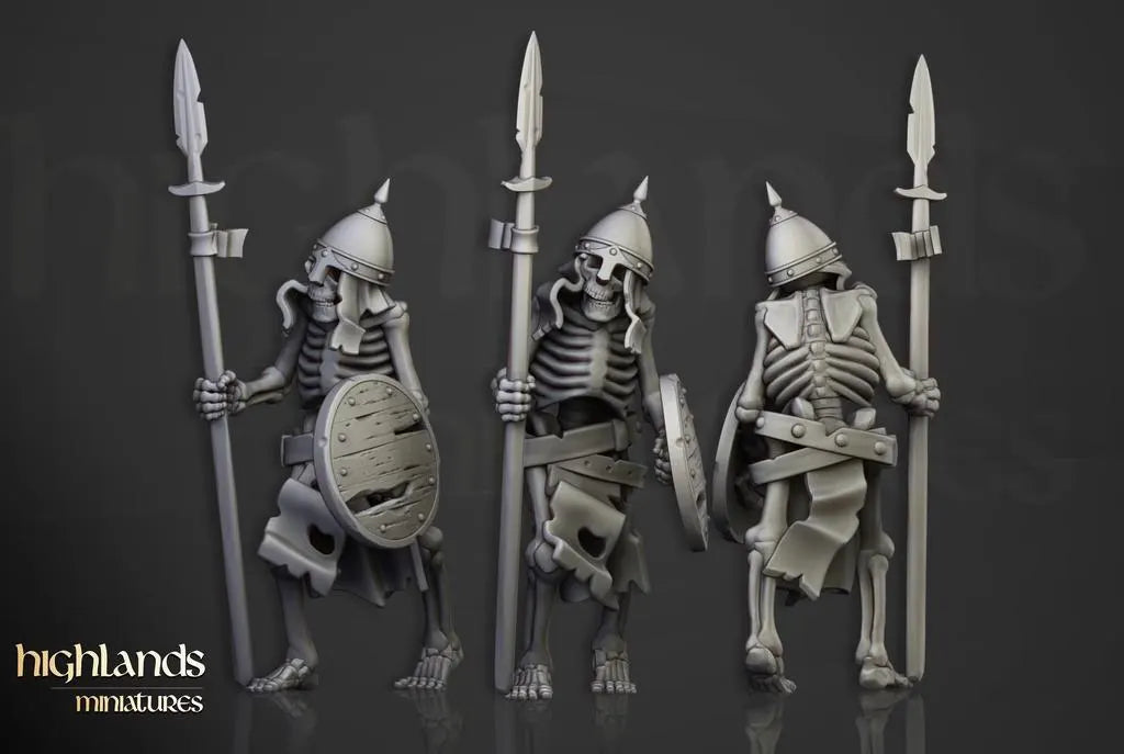 Skeleton Warriors with Spears