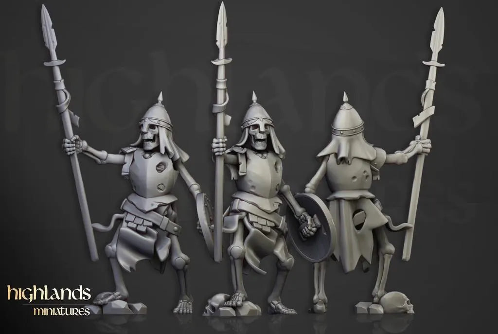 Skeleton Warriors with Spears