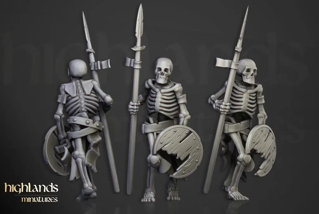 Skeleton Warriors with Spears