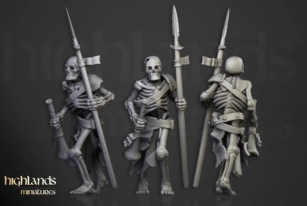 Skeleton Warriors with Spears