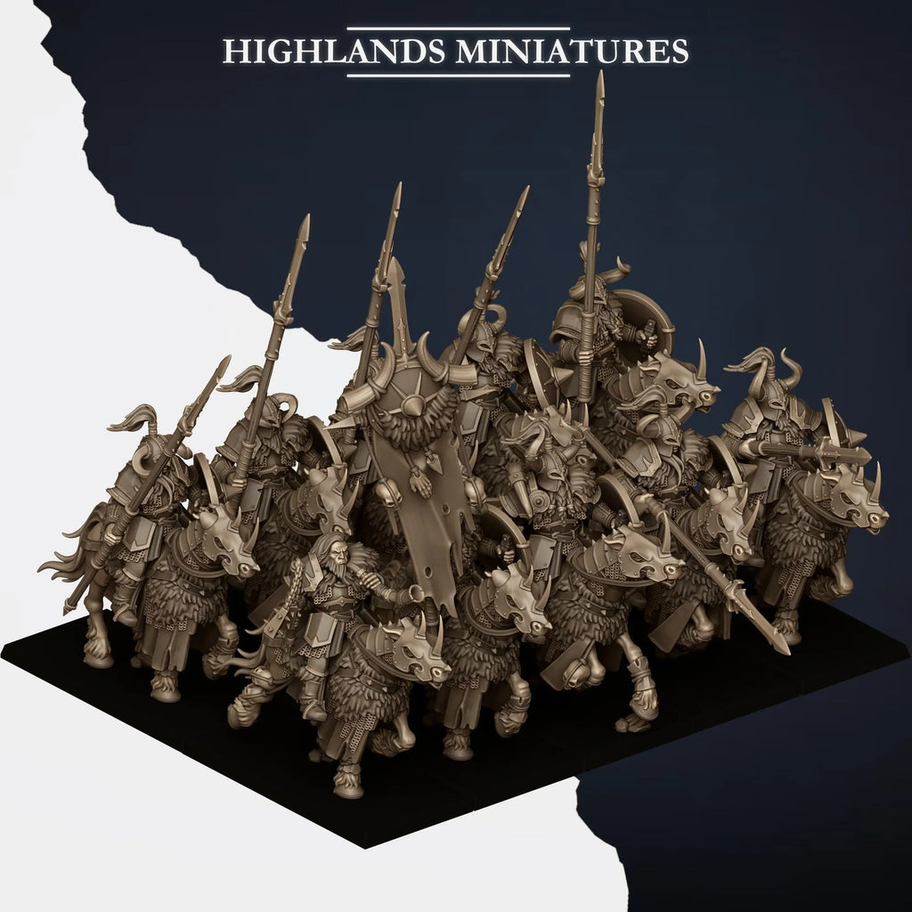 Mounted Norse Huscarls