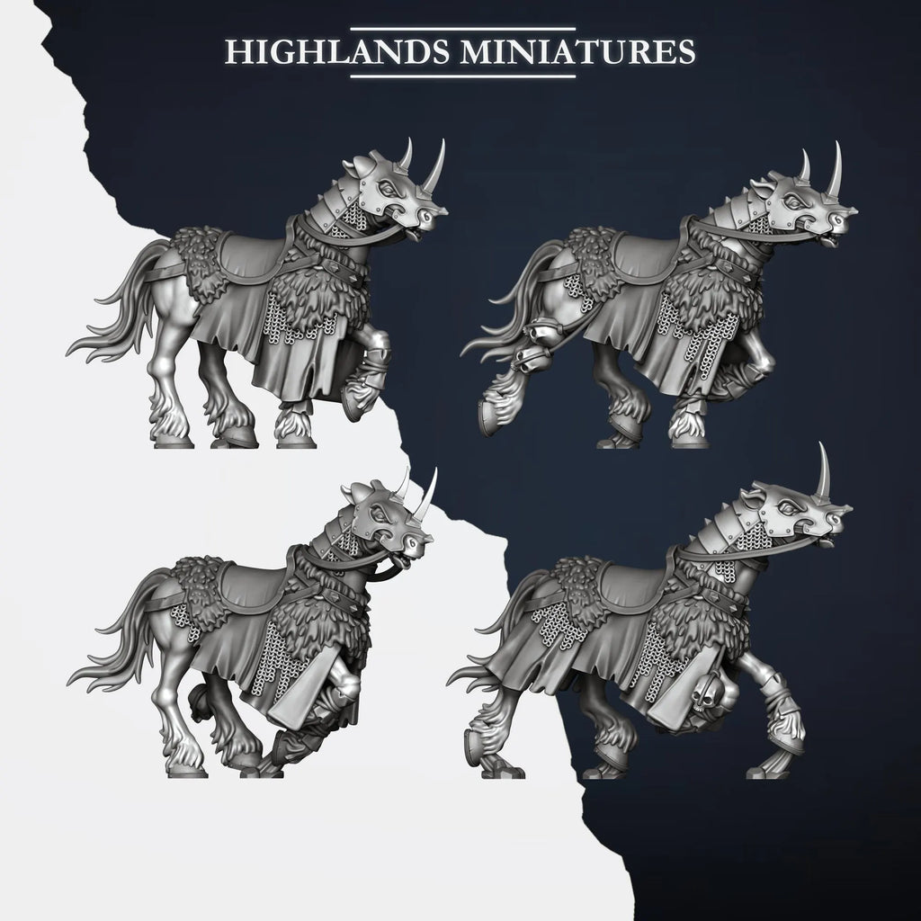 Mounted Norse Huscarls