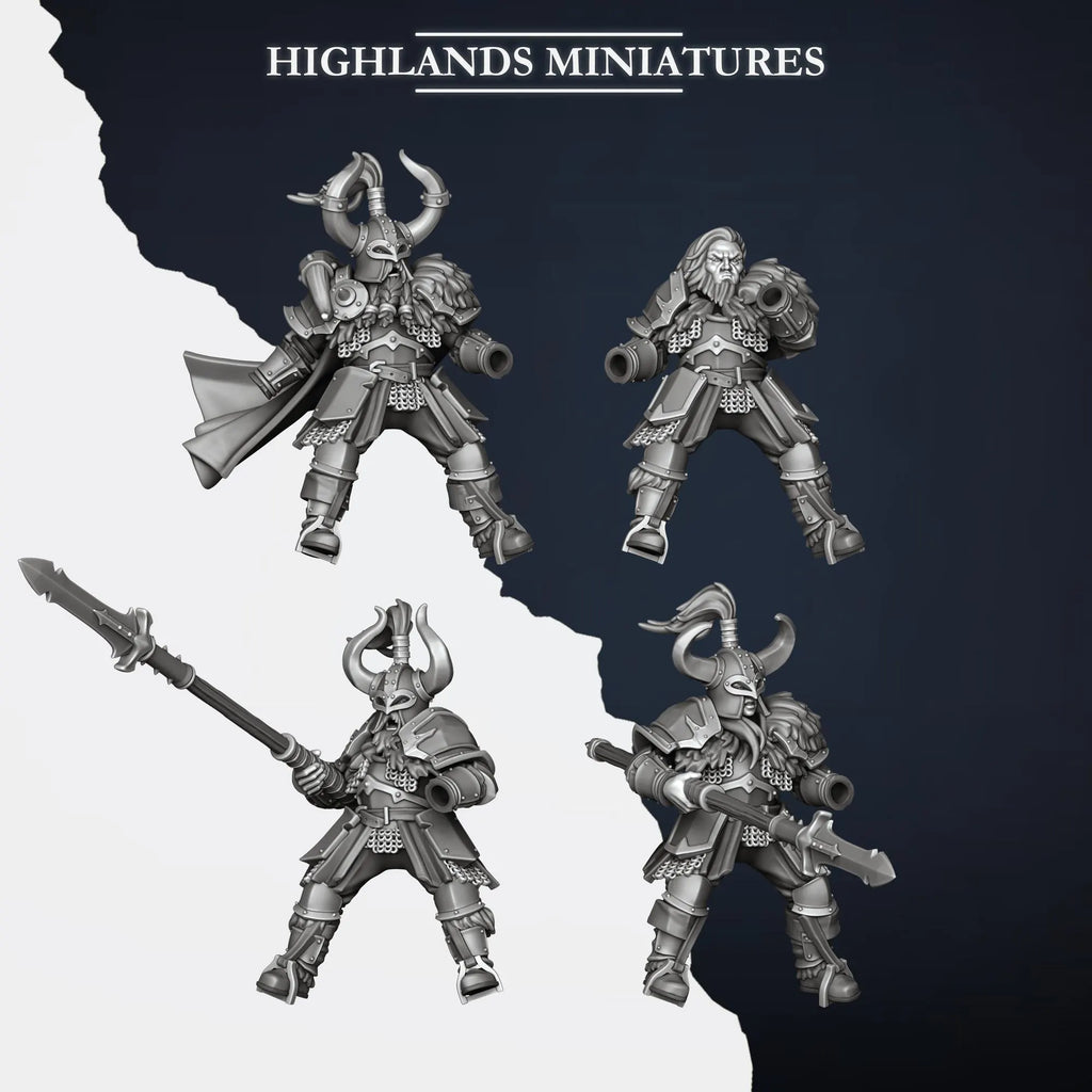 Mounted Norse Huscarls