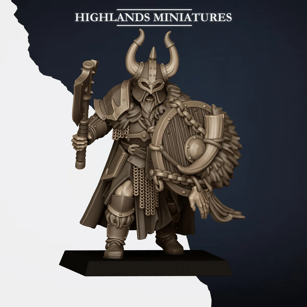 Norse Huscarls with Weapon and Shield