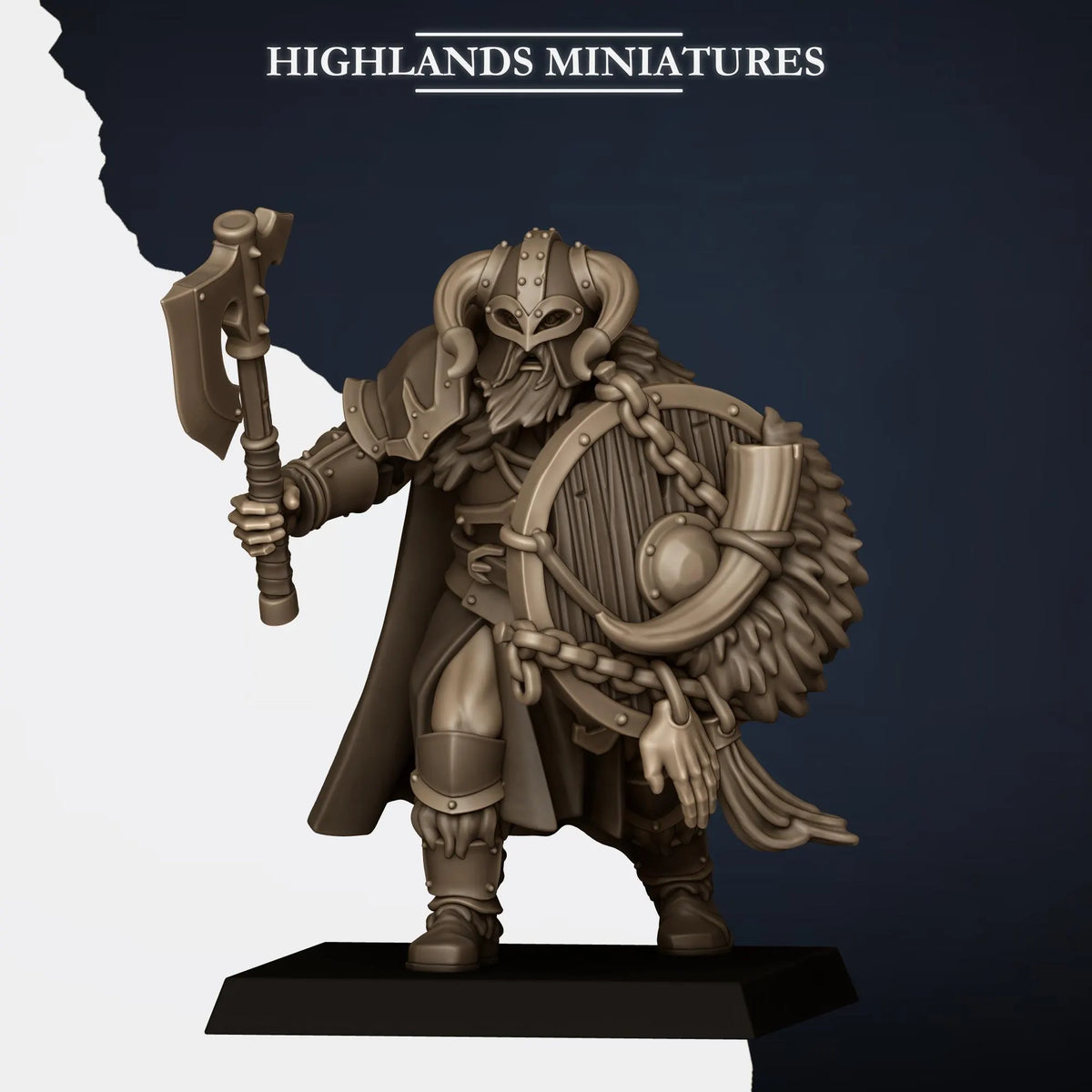 Norse Huscarls with Weapon and Shield