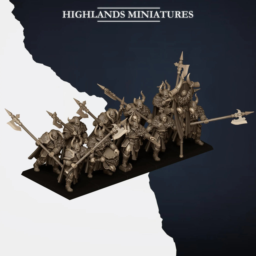 Norse Huscarls with Two Handed Weapons