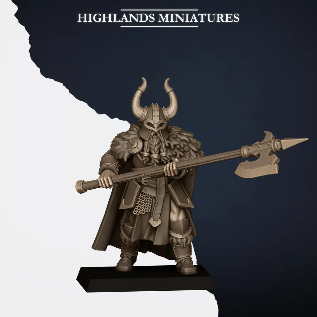 Norse Huscarls with Two Handed Weapons