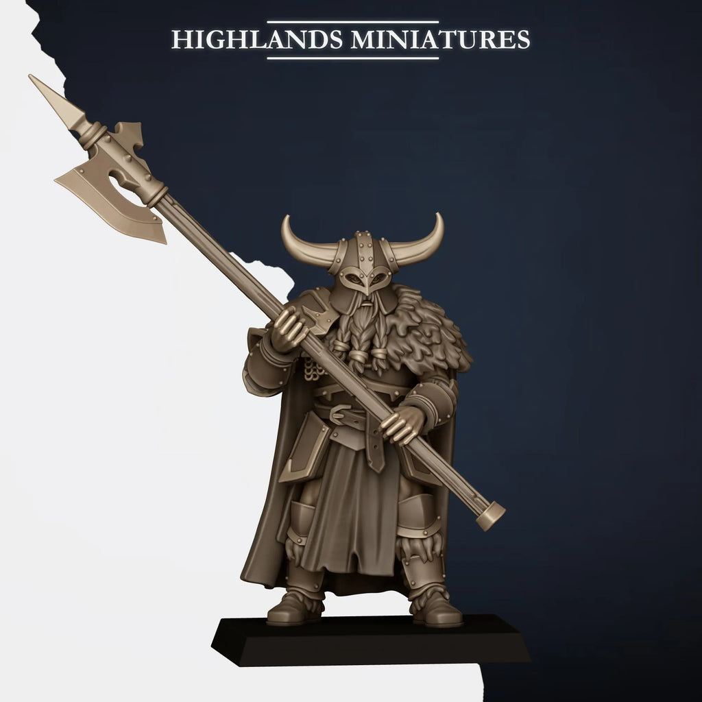 Norse Huscarls with Two Handed Weapons