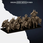 Norse Huscarls with Weapon and Shield