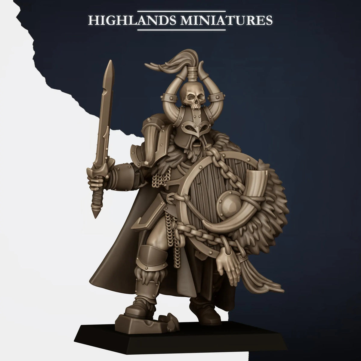 Norse Huscarls with Weapon and Shield