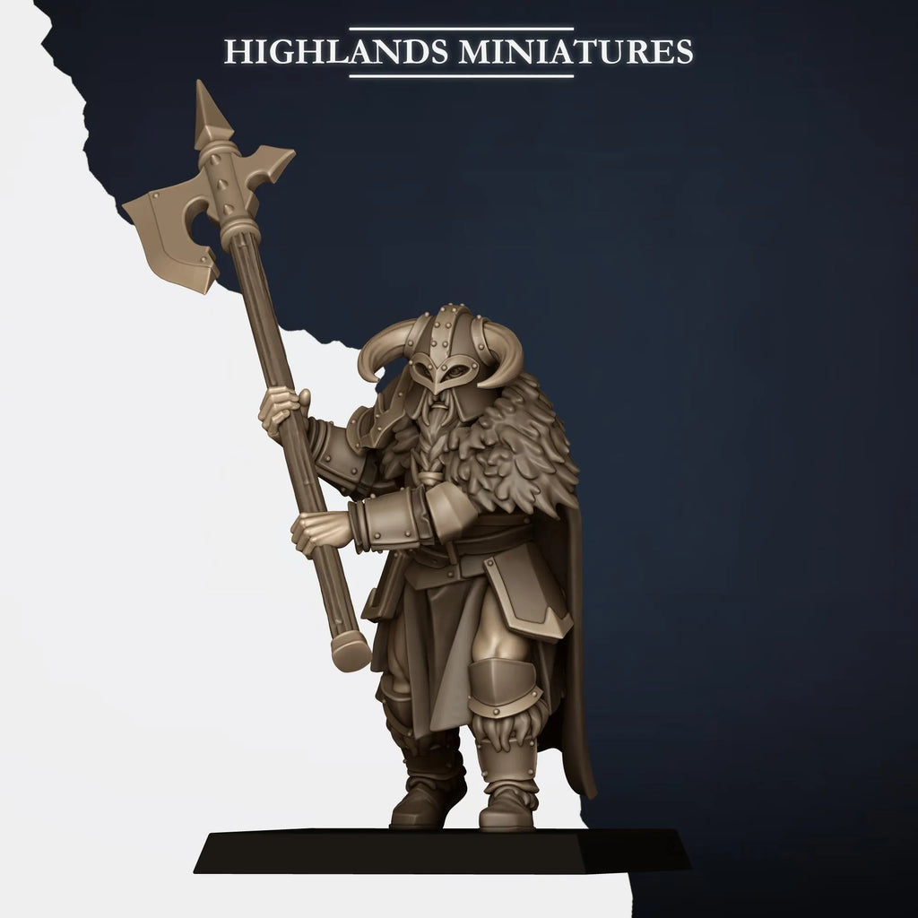 Norse Huscarls with Two Handed Weapons
