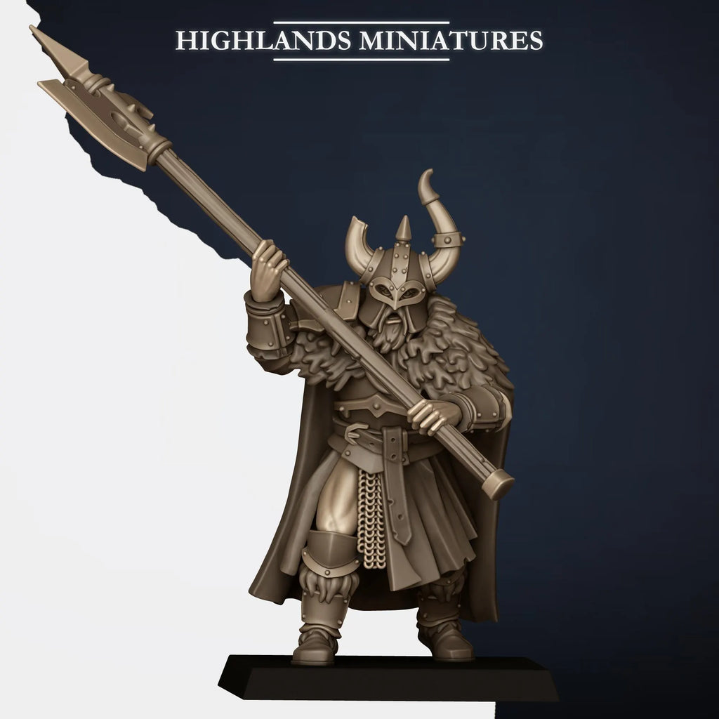 Norse Huscarls with Two Handed Weapons