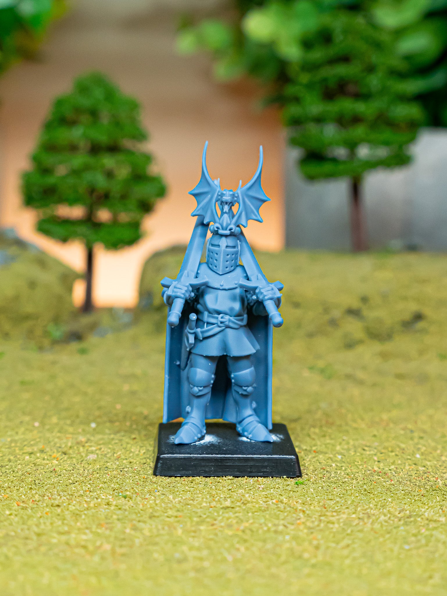 Dismounted Sir Juame with Dual Swords